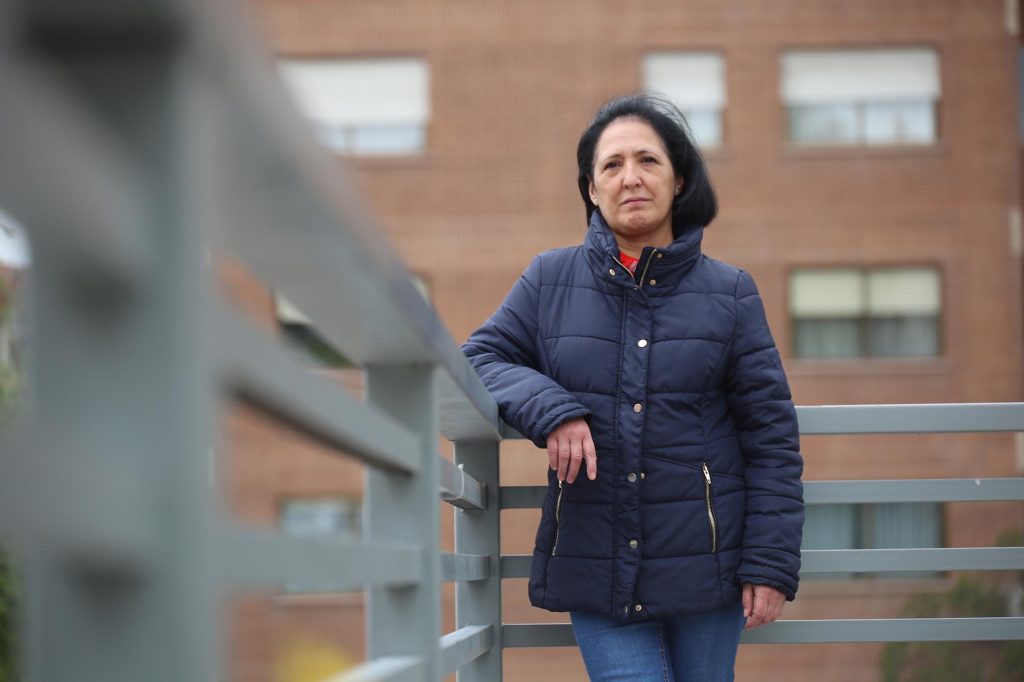 Conchi Santodomingo, auxiliar de Ayuda a Domicilio y delegada de CCOO