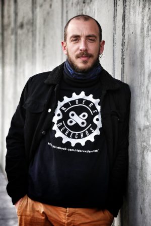 Felipe Diez, miembro de la Plataforma Riders por Derecho Felipe Diez, miembro de la Plataforma Riders por Derecho
