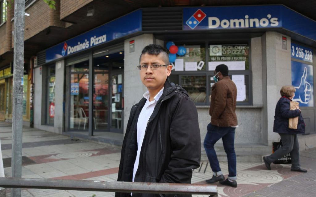 Fuerza sindical en tiempos de COVID: Raúl, repartidor de comida rápida