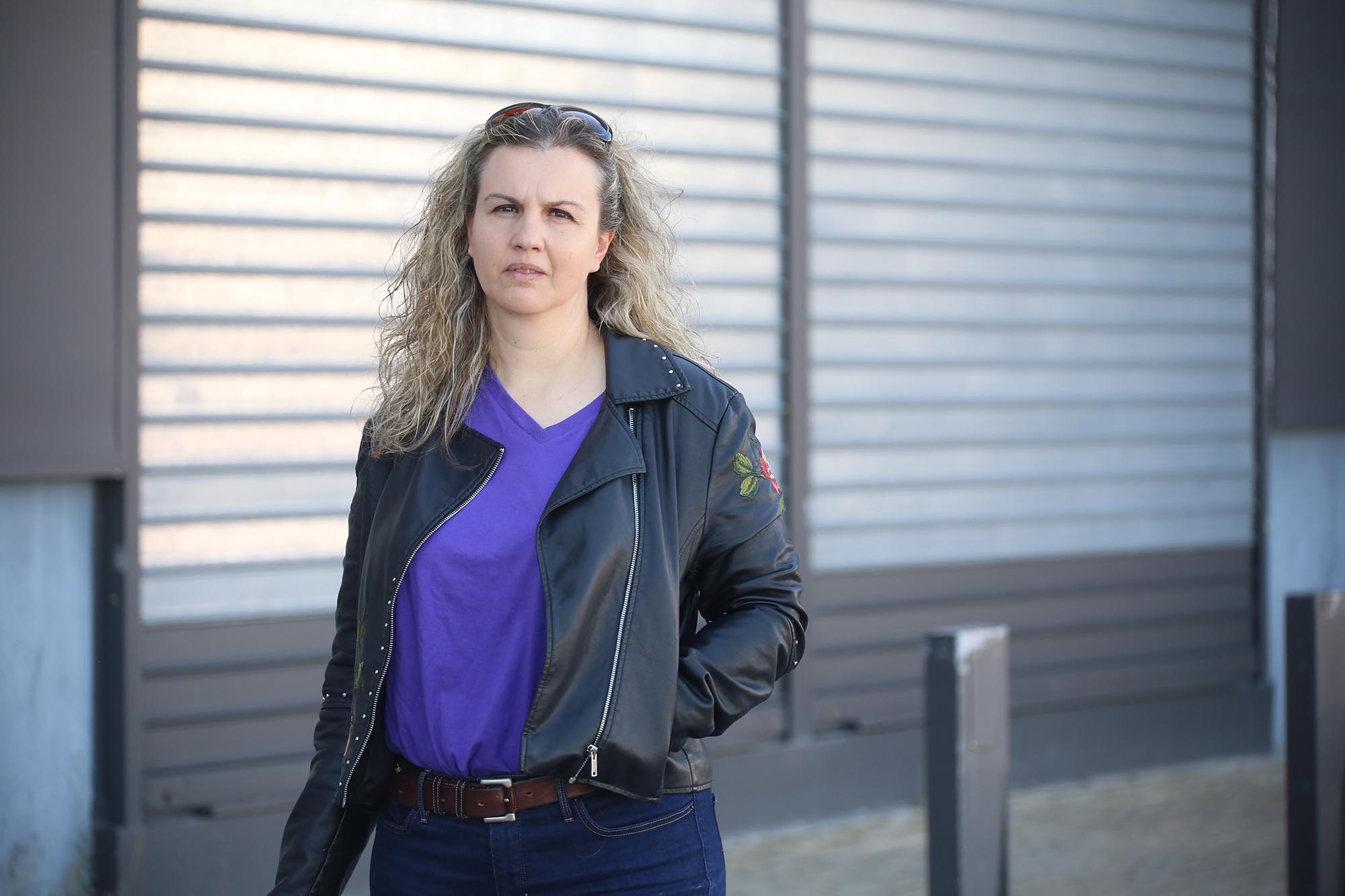 Ana Belén Casado, cajera de hipermercado